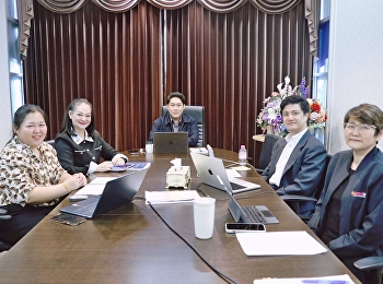 ประชุมติดตามและทบทวน KR ตามยุทธศาสตร์ที่
1 และปรับปรุง Key Activities
ที่สอดคล้องกับ KR.